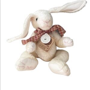 Boyd’s Bears Tatters T Hareloom Plush Rabbit Item #52000 Vintage